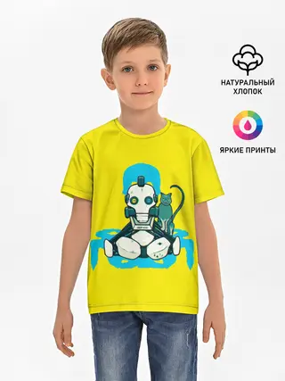 Детская базовая футболка / Любовь, смерть и роботы