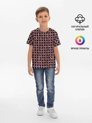 Детская базовая футболка / Сплетение