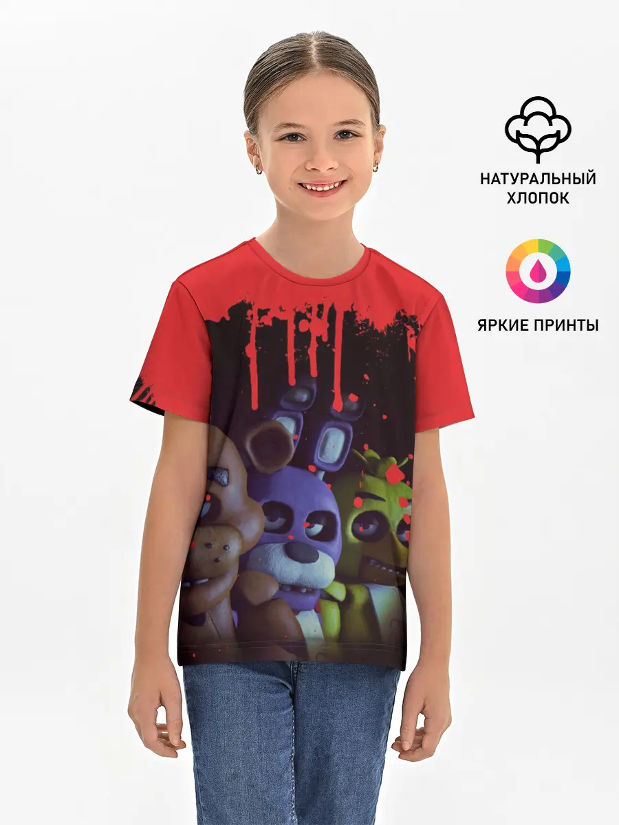 Детская базовая футболка / Five Nights At Freddys