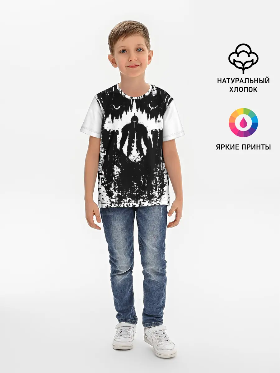Детская базовая футболка / ТЁМНЫЕ ДУШИ | DARK SOULS
