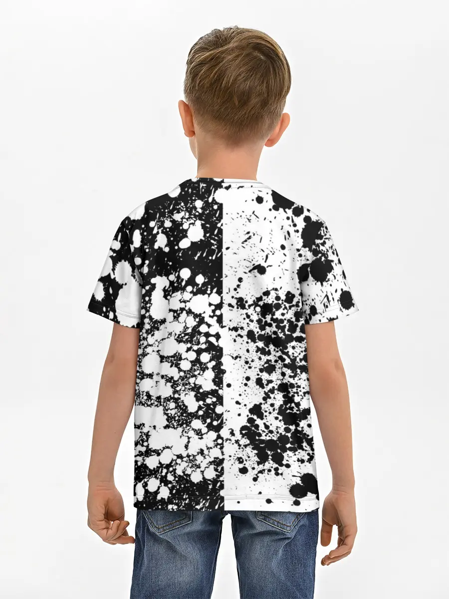 Детская базовая футболка / GEOMETRY DASH / ГЕОМЕТРИ ДАШ