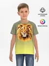 Детская базовая футболка / Лев