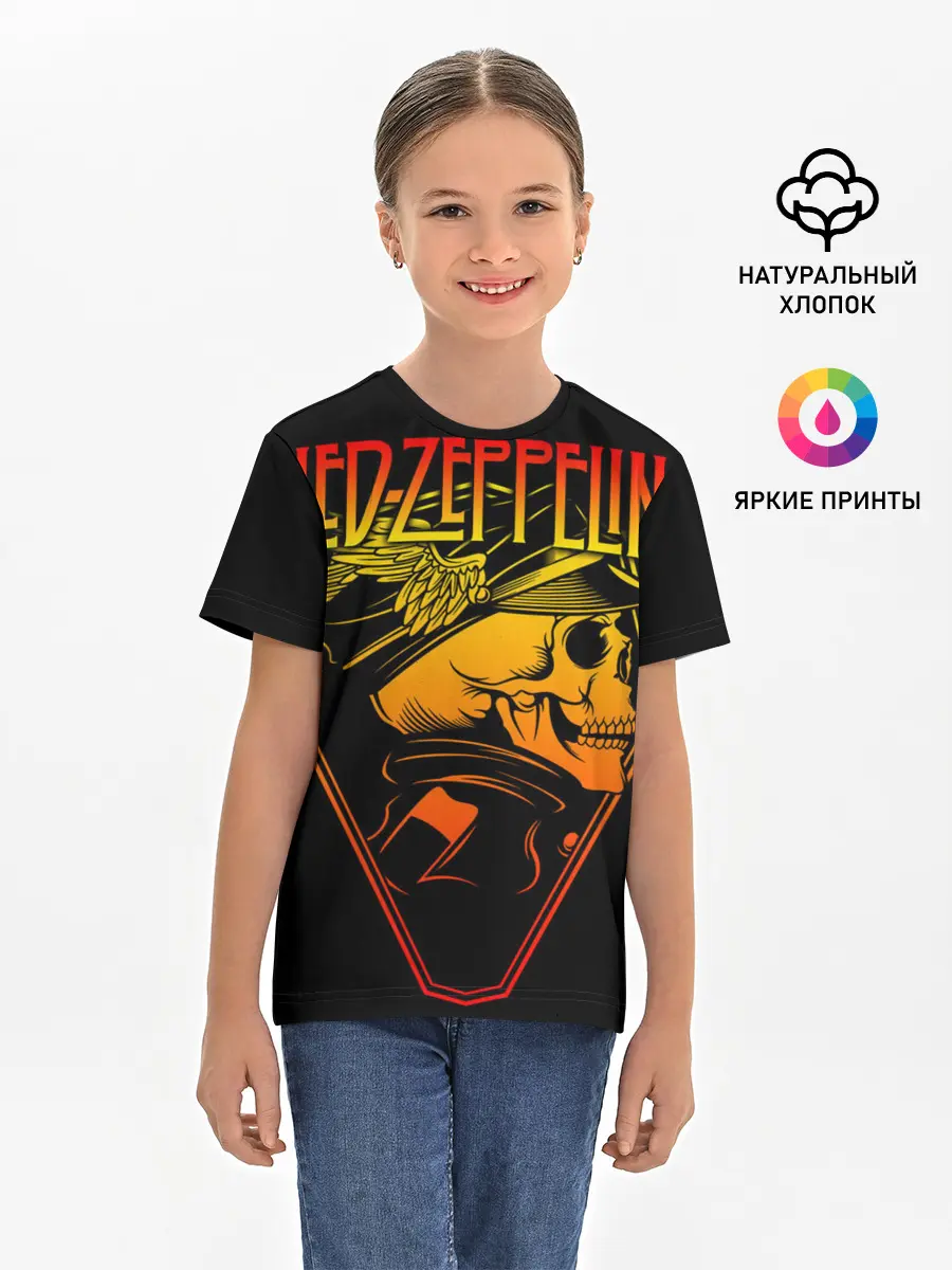 Детская базовая футболка / Led Zeppelin
