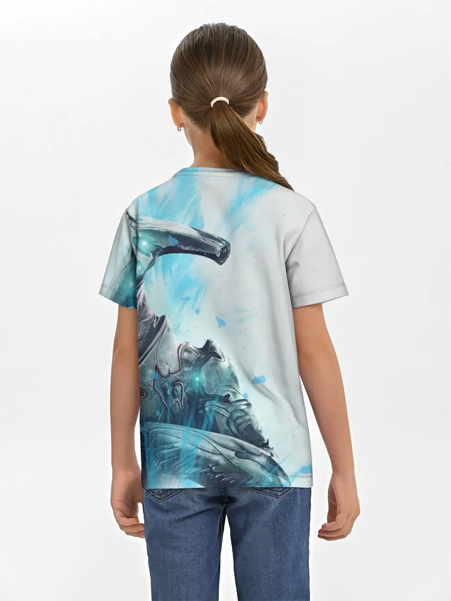 Детская базовая футболка / Warframe