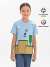 Детская базовая футболка / Mario