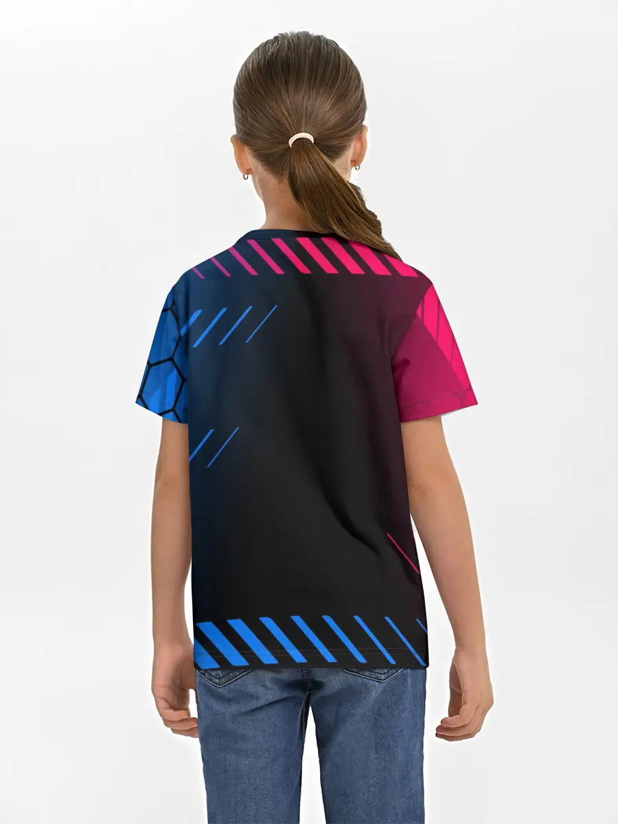 Детская базовая футболка / ЛИОНЕЛЬ МЕССИ / BARCELONA