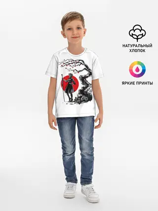 Детская базовая футболка / 2B | Sakura