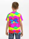 Детская базовая футболка / ЦВЕТНЫЕ КУБИКИ