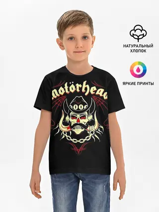 Детская базовая футболка / Angry Lemmy