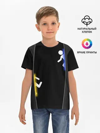 Детская базовая футболка / Portal