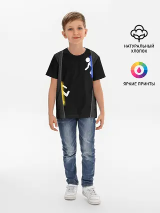 Детская базовая футболка / Portal