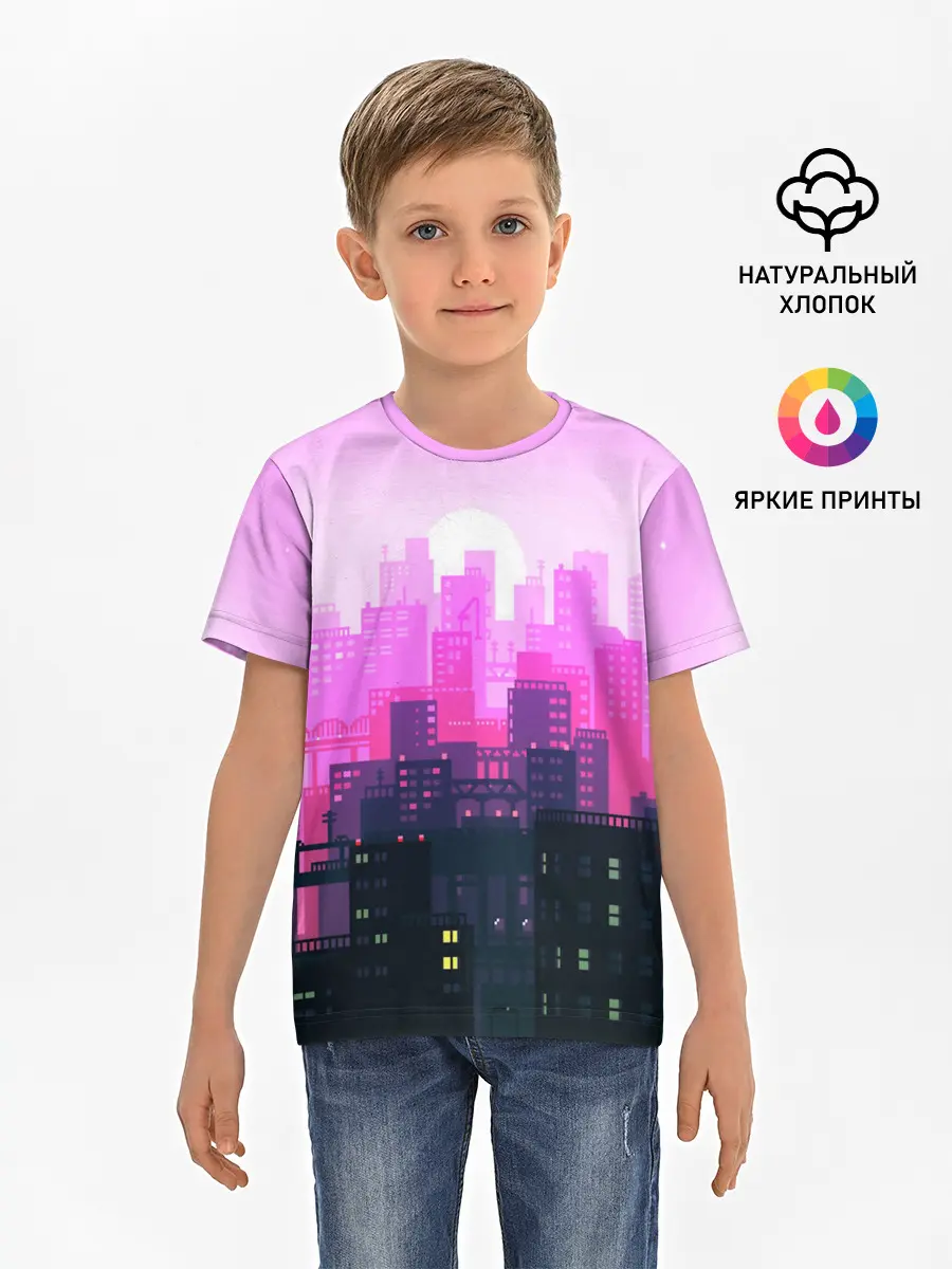 Детская базовая футболка / CITY