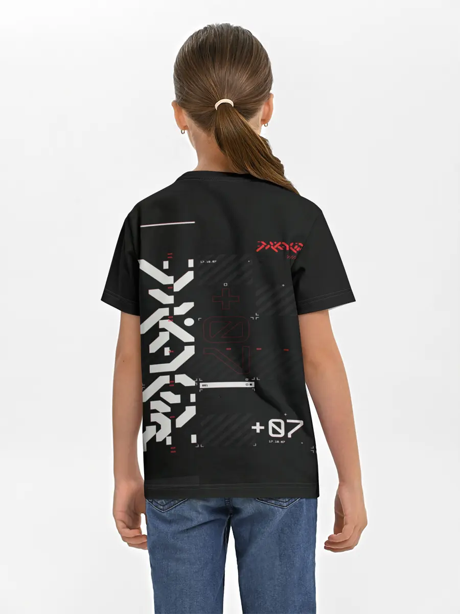 Детская базовая футболка / CuberPunk 2077