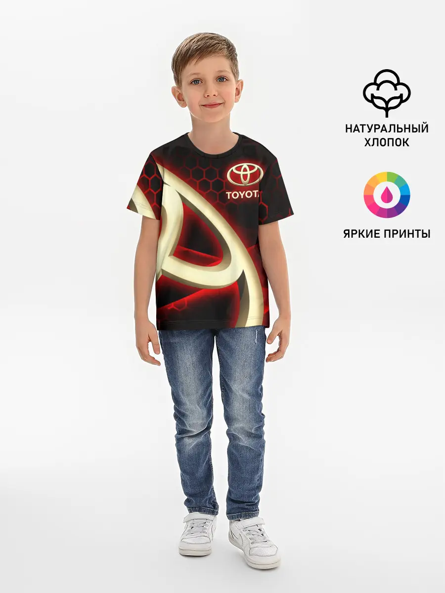 Детская базовая футболка / Тойота / Toyota