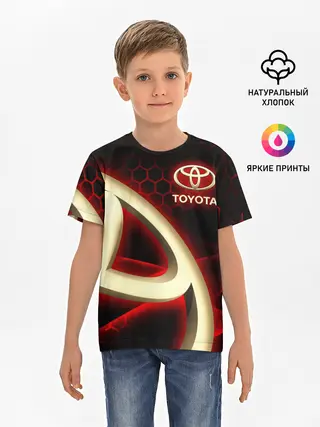 Детская базовая футболка / Тойота / Toyota
