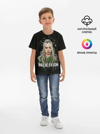 Детская базовая футболка / BILLIE EILISH