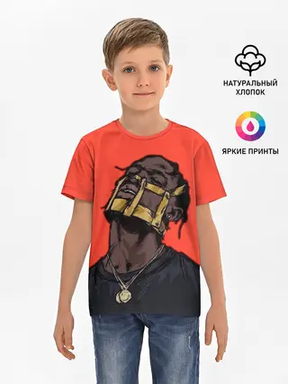 Детская базовая футболка / Арт с Тревисом