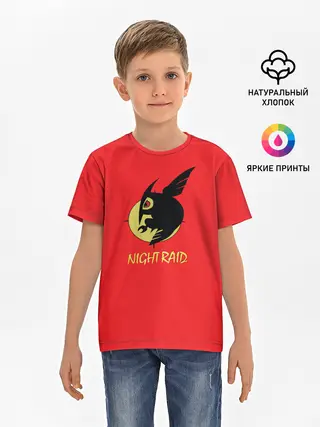 Детская базовая футболка / Ночной рейд