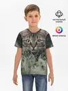 Детская базовая футболка / Кошка