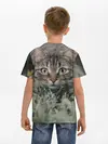 Детская базовая футболка / Кошка