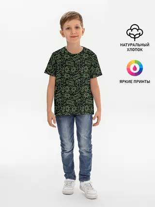 Детская базовая футболка / Джойстики