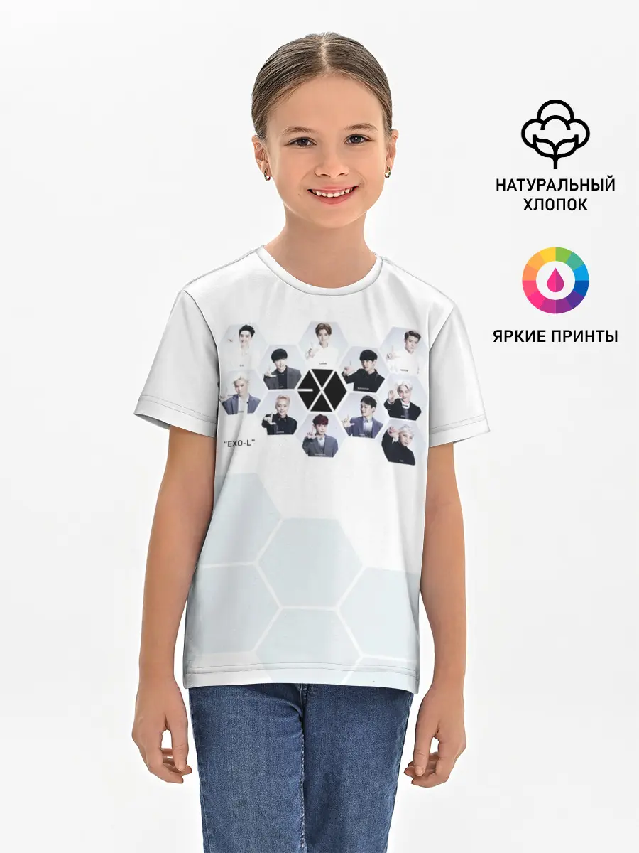 Детская базовая футболка / EXO