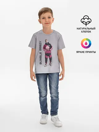 Детская базовая футболка / Bumble Beezy