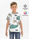 Детская базовая футболка / Милый крокодил