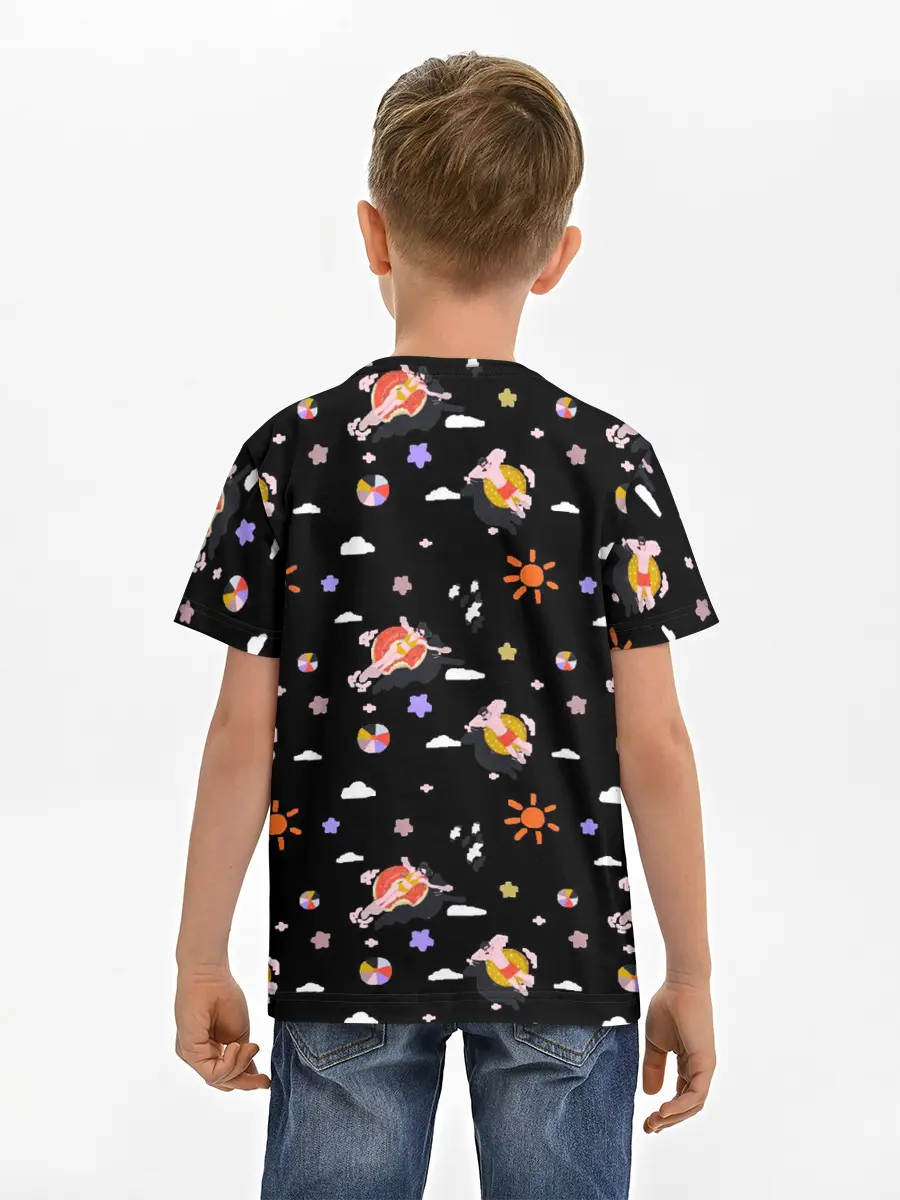 Детская базовая футболка / отпуск