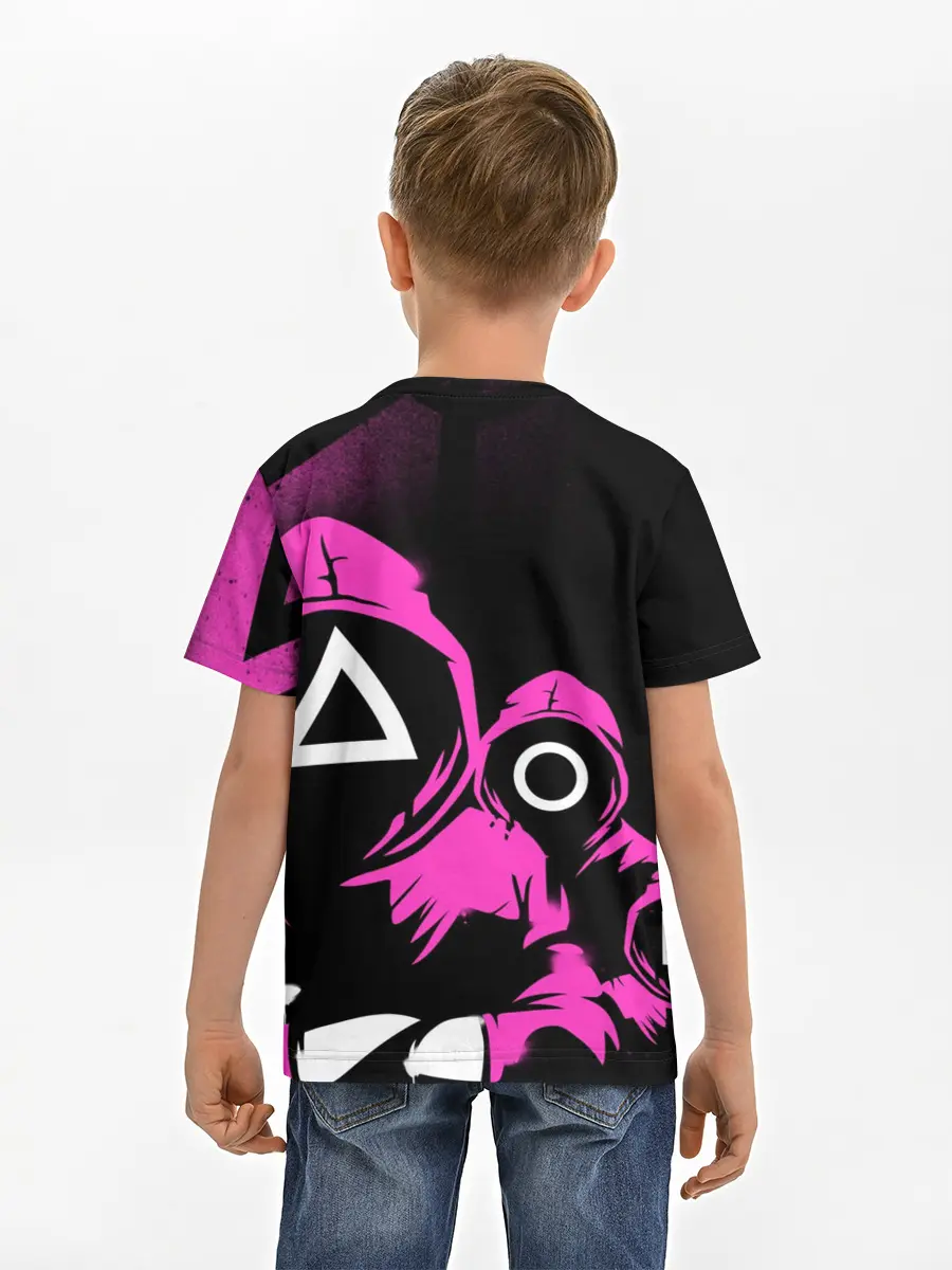 Детская базовая футболка / Игра в кальмара