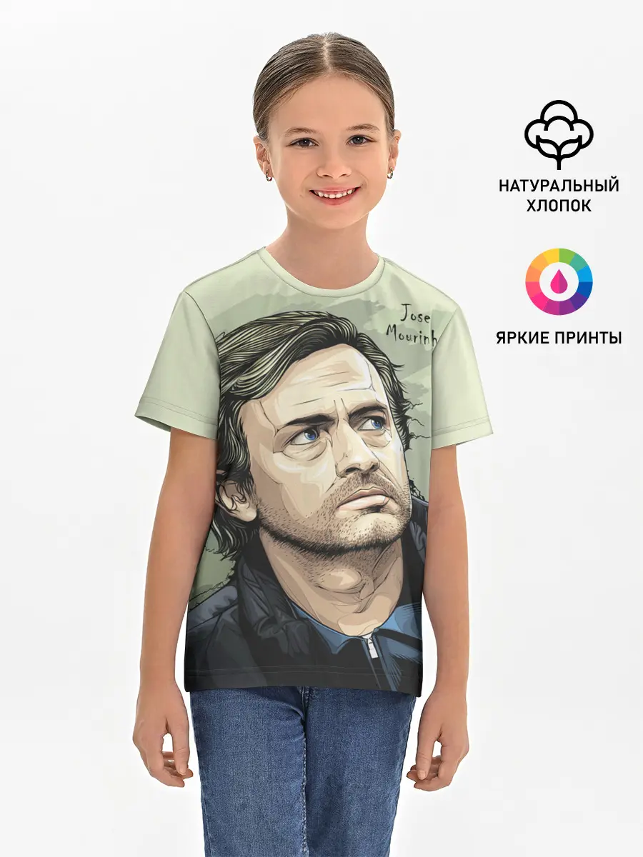 Детская базовая футболка / Размышления о футболе Моуринью