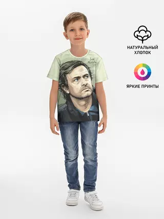 Детская базовая футболка / Размышления о футболе Моуринью