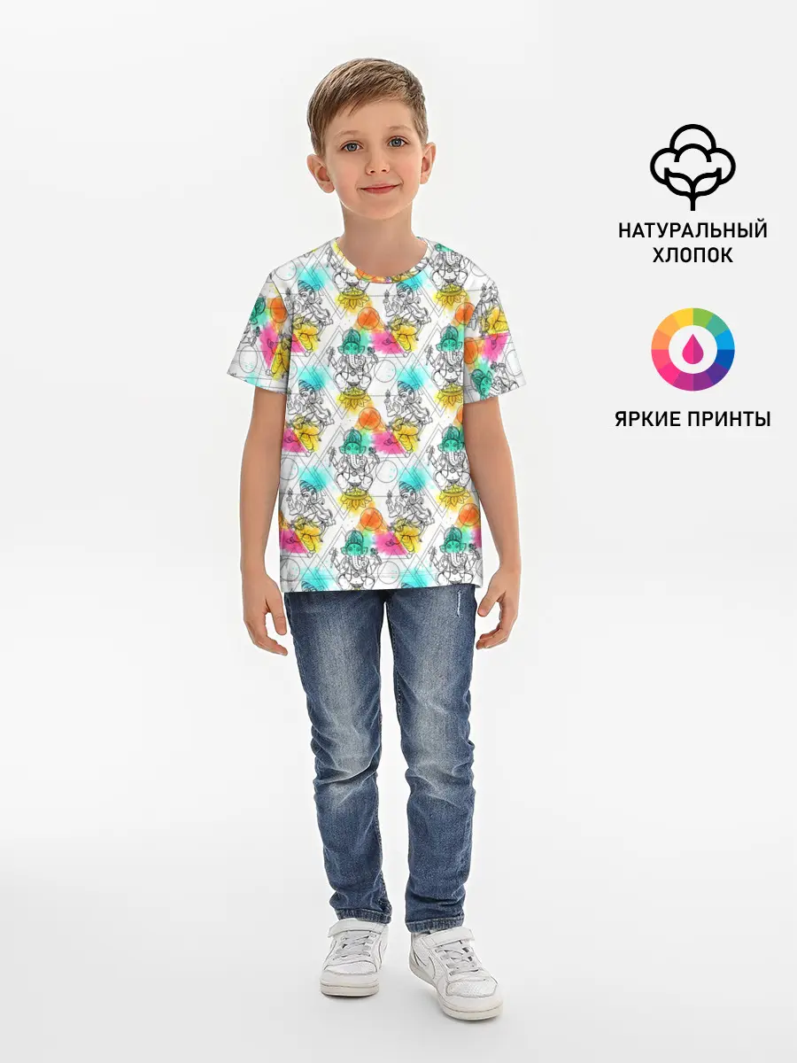 Детская базовая футболка / Йога