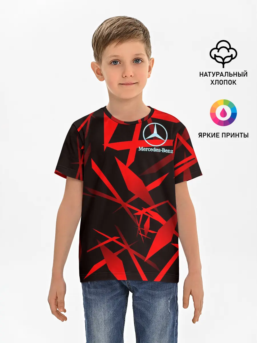 Детская базовая футболка / Mercedes-Benz