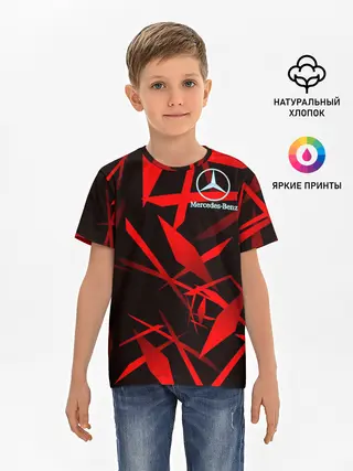 Детская базовая футболка / Mercedes-Benz