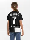 Детская базовая футболка / Ronaldo Juventus Home 19/20
