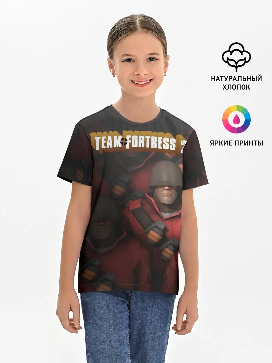 Детская базовая футболка / Team Fortress