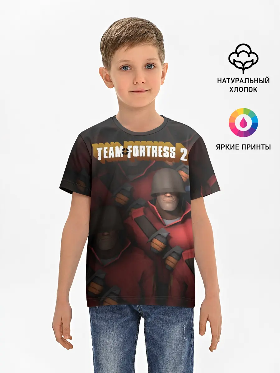 Детская базовая футболка / Team Fortress