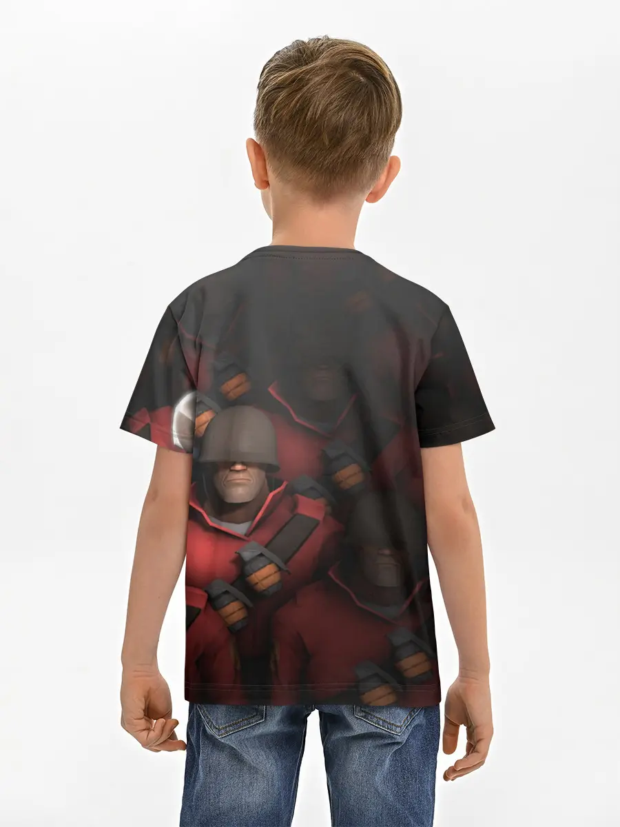 Детская базовая футболка / Team Fortress