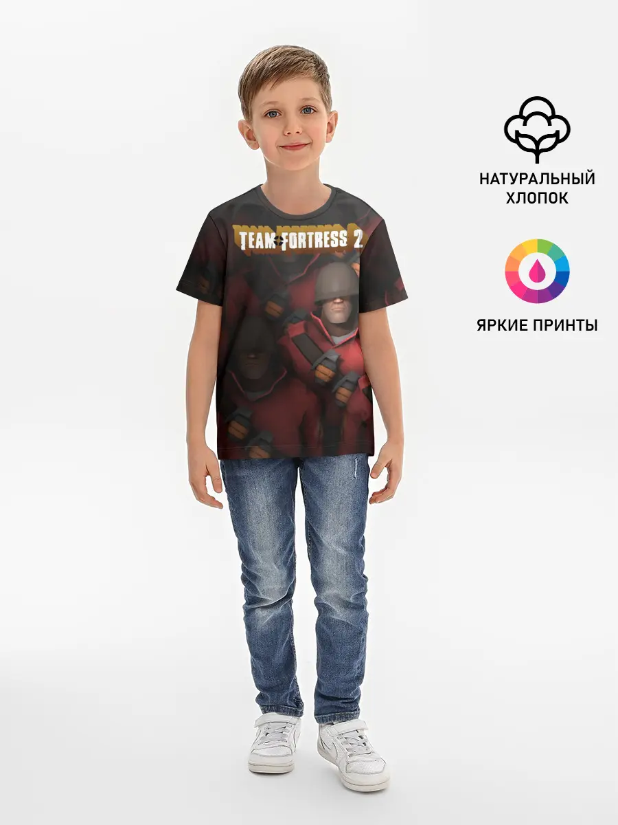 Детская базовая футболка / Team Fortress