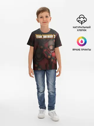 Детская базовая футболка / Team Fortress