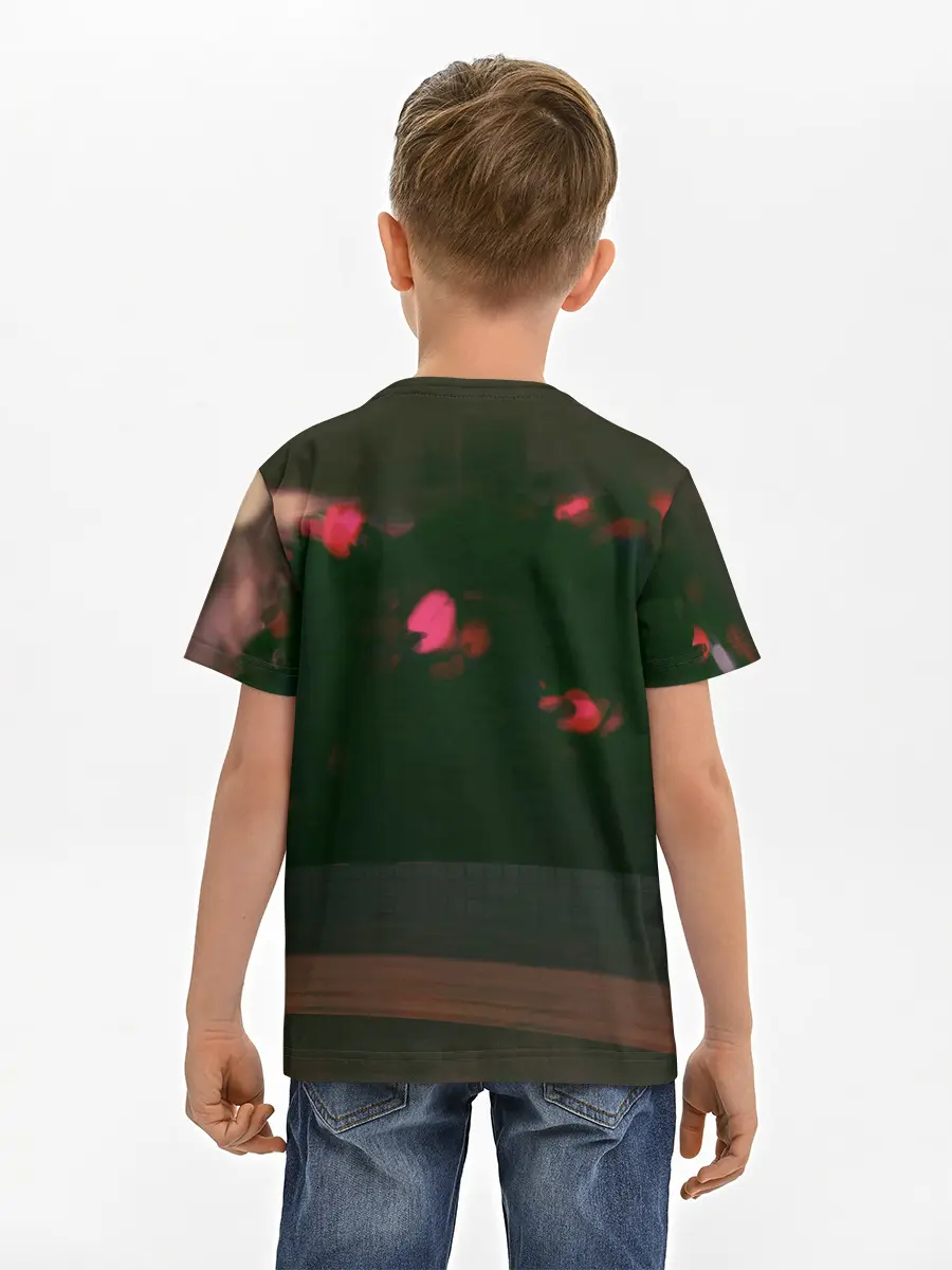 Детская базовая футболка / Аниме девушка