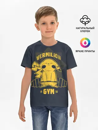 Детская базовая футболка / Vermilion gym