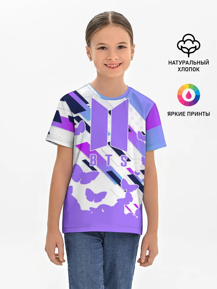 Детская базовая футболка / BTS