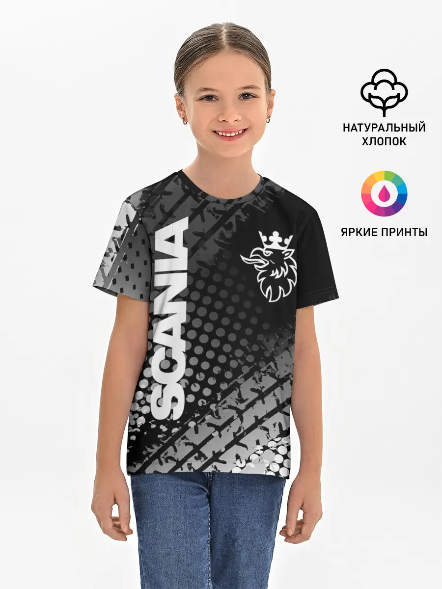 Детская базовая футболка / Scania