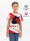 Детская базовая футболка / What cat? / Какой кот?