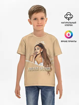 Детская базовая футболка / Ariana Grande