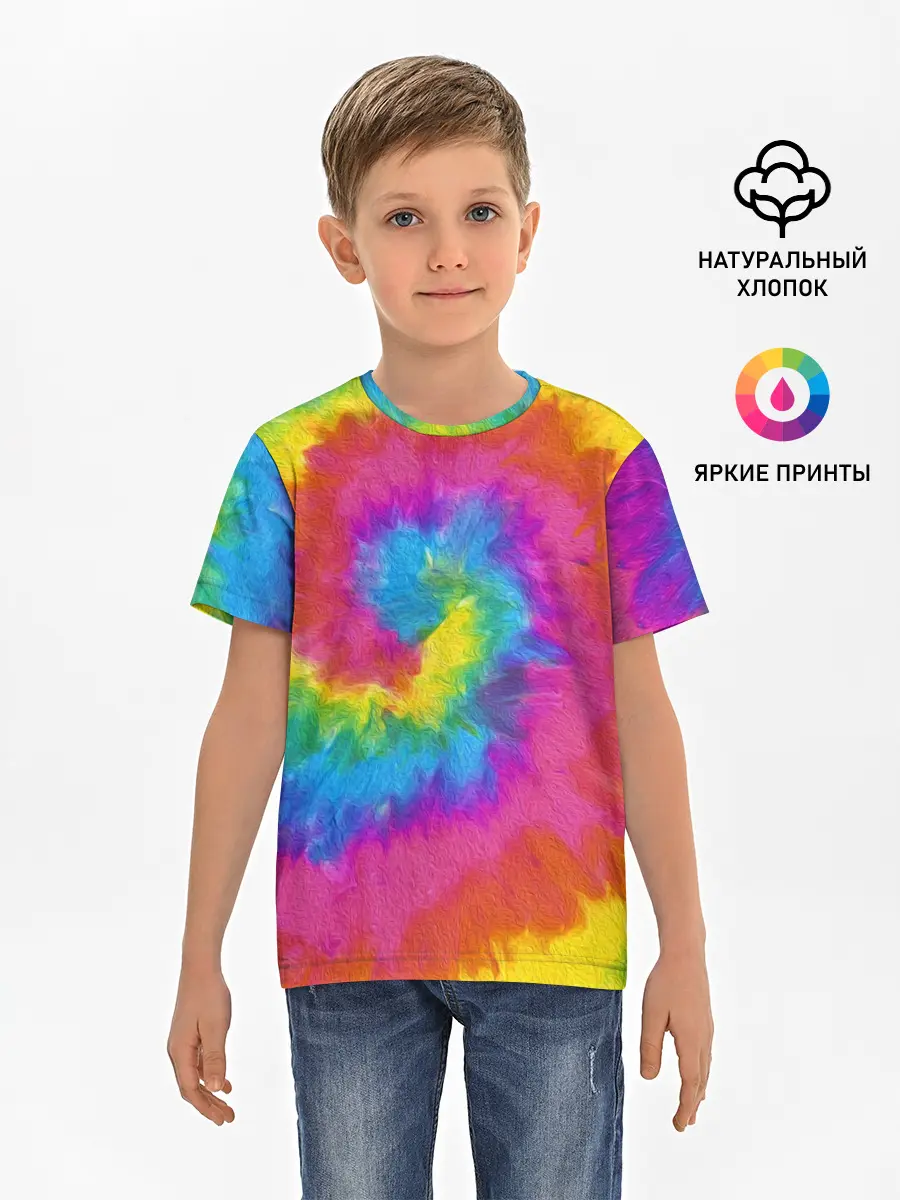 Детская базовая футболка / ХИППИ