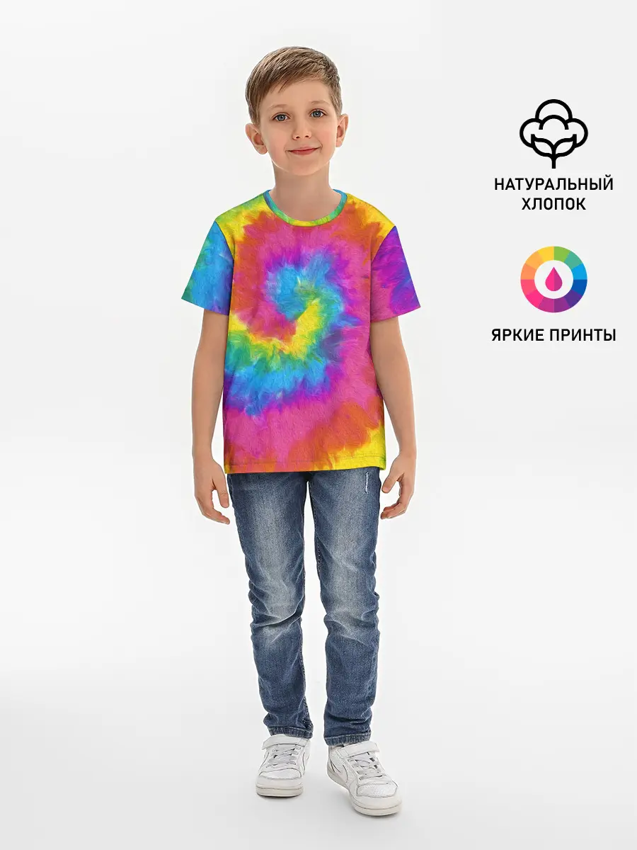 Детская базовая футболка / ХИППИ