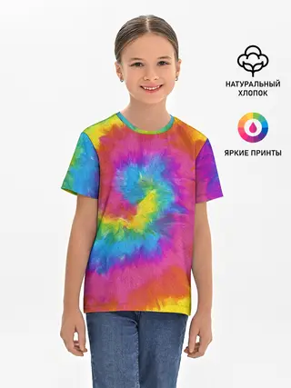 Детская базовая футболка / ХИППИ